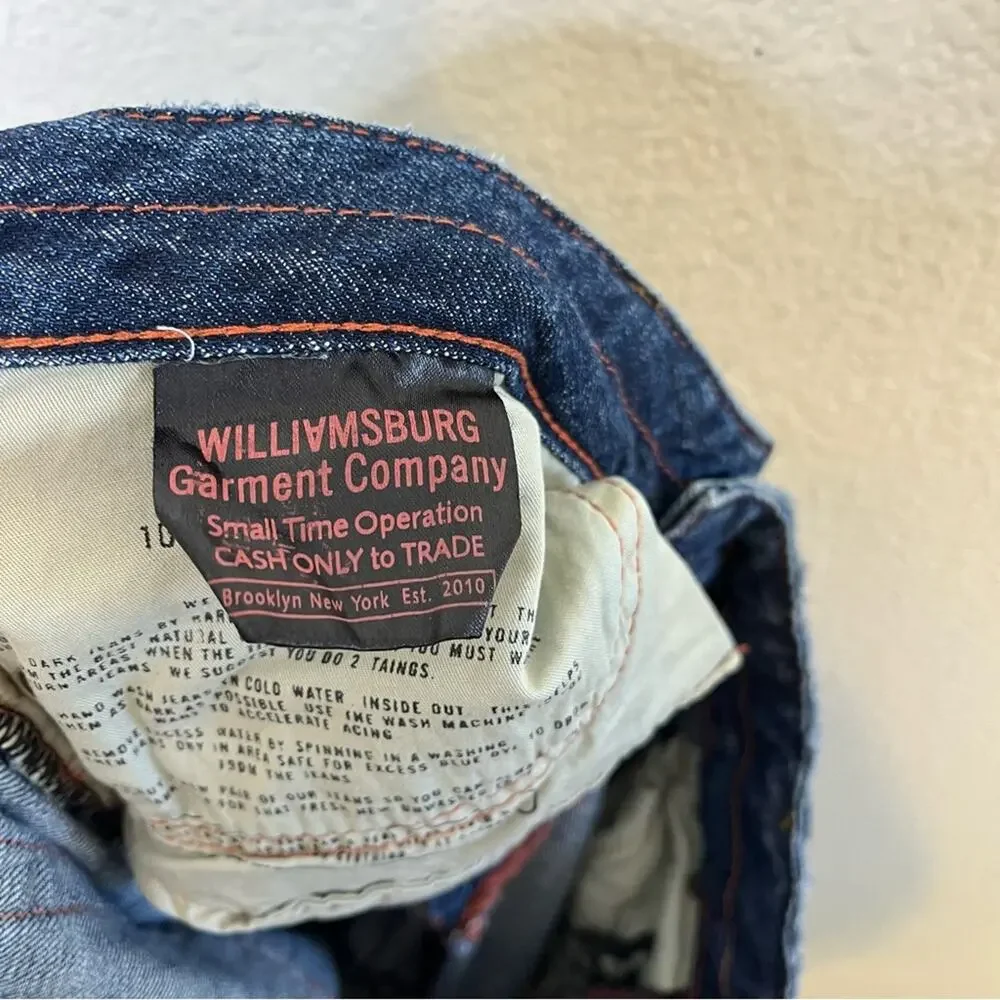 Williamsburg Garment‎ Company Kent Ave Jeans Men’s Size 30